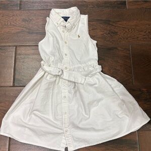 Polo by Ralph Lauren White Shirt with Embroidered Logo